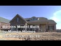 Byrnes Model by Mungo Homes - Weston Woods Blythewood SC - Build Watch Carney's - 3-16-18