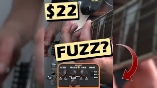 Sweetwater's MOST POPULAR Pedal $22.90 Fuzz pedal Behringer SF300 Super Fuzz Demo