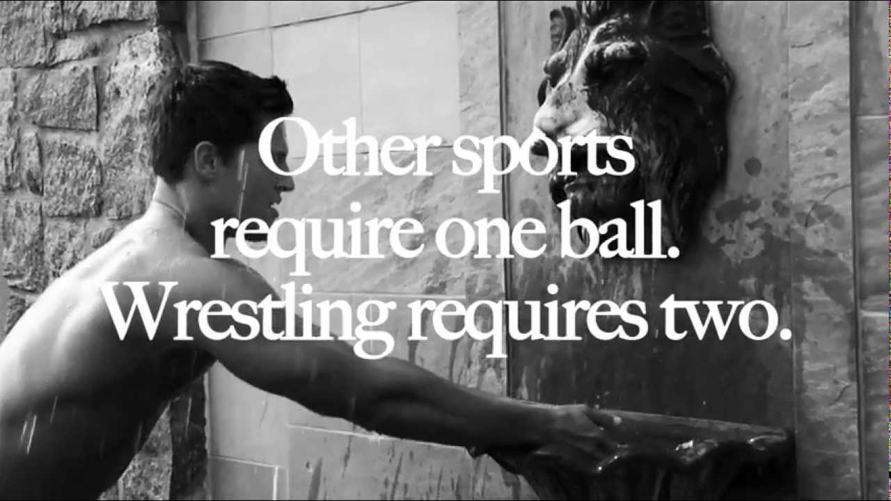"Other Sports Require One Ball. Wrestling Requires Two." (2012) YouTube
