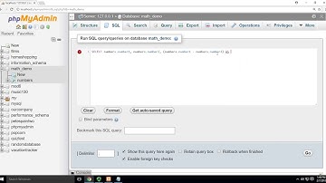Basic Math Functions on Values in a Table