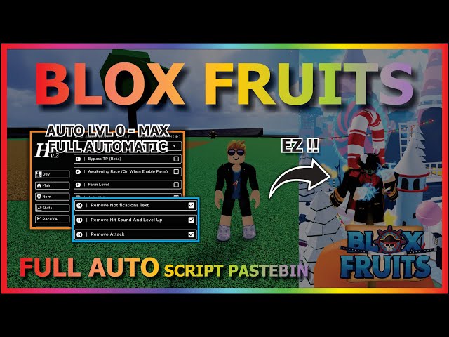 🎄 Blox Fruits Script: Get All Fruits, OP Auto Farm, Fast Attack & More