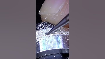 Hand engraving a channel with a round bur. #shorts #short #handengraving