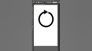 Recycle icon in Illustrator#shorts