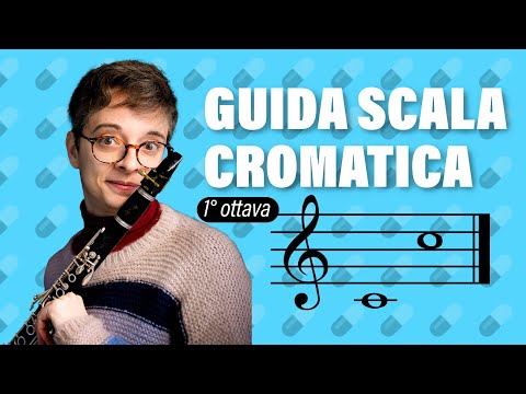 Tutorial clarinetto| SCALA CROMATICA ( 1°ottava)