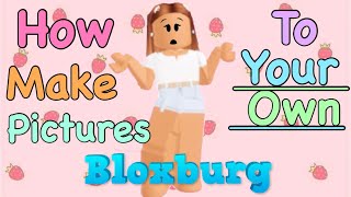 How To Make Your Own Decal Codes In bloxburg || Roblox || Ruby29