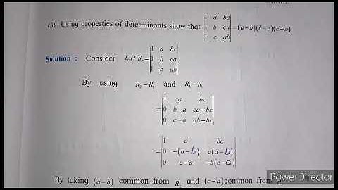 11th maths practical no 4 determinants and matrices