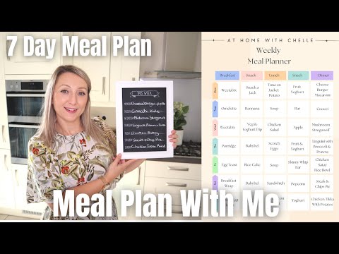 Meal Plan With Me - 7 Day Healthy Meal Plan - Slimming World Friendly