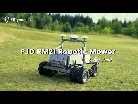 No Wires, No Driver: RM21 Mows the Polish Greens