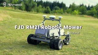 No Wires, No Driver: RM21 Mows the Polish Greens