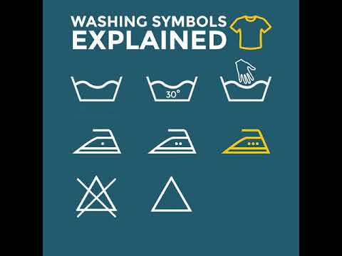 Washing Symbols Explained - YouTube