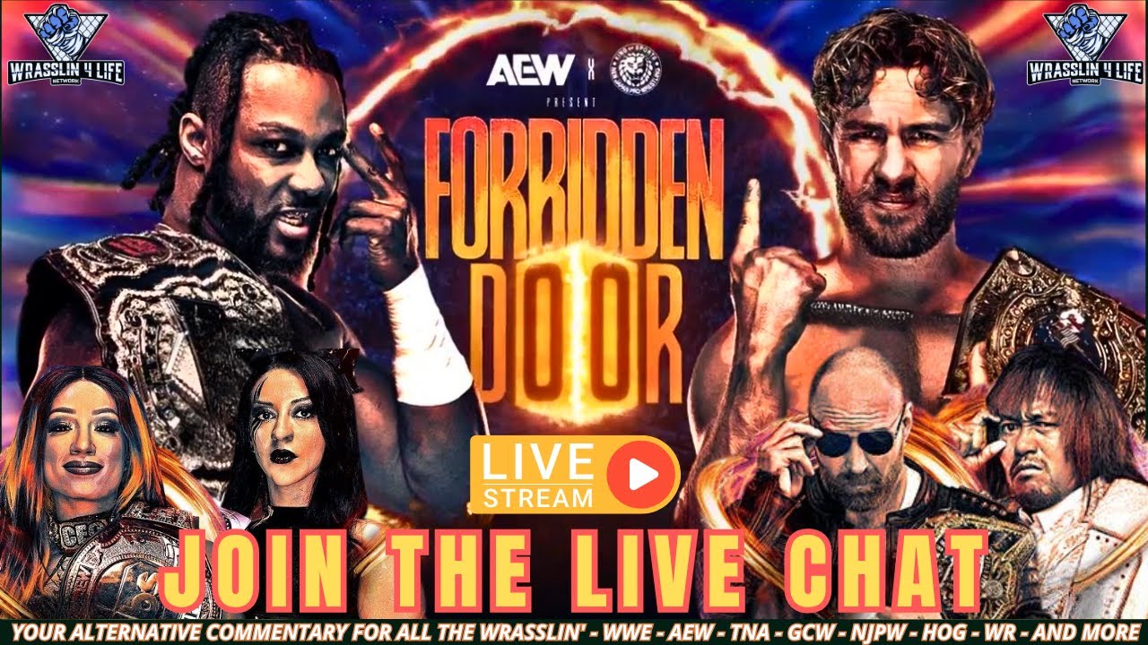 AEW Forbidden Door Join Our Live Chat (June YouTube
