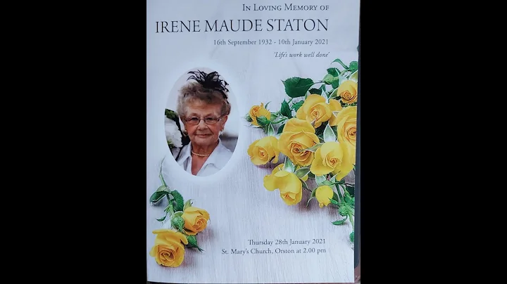Irene Staton's Funeral