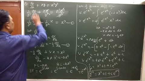 Differential Equation class 12 (RBSE)  exercise 12.9 question 1 to 6