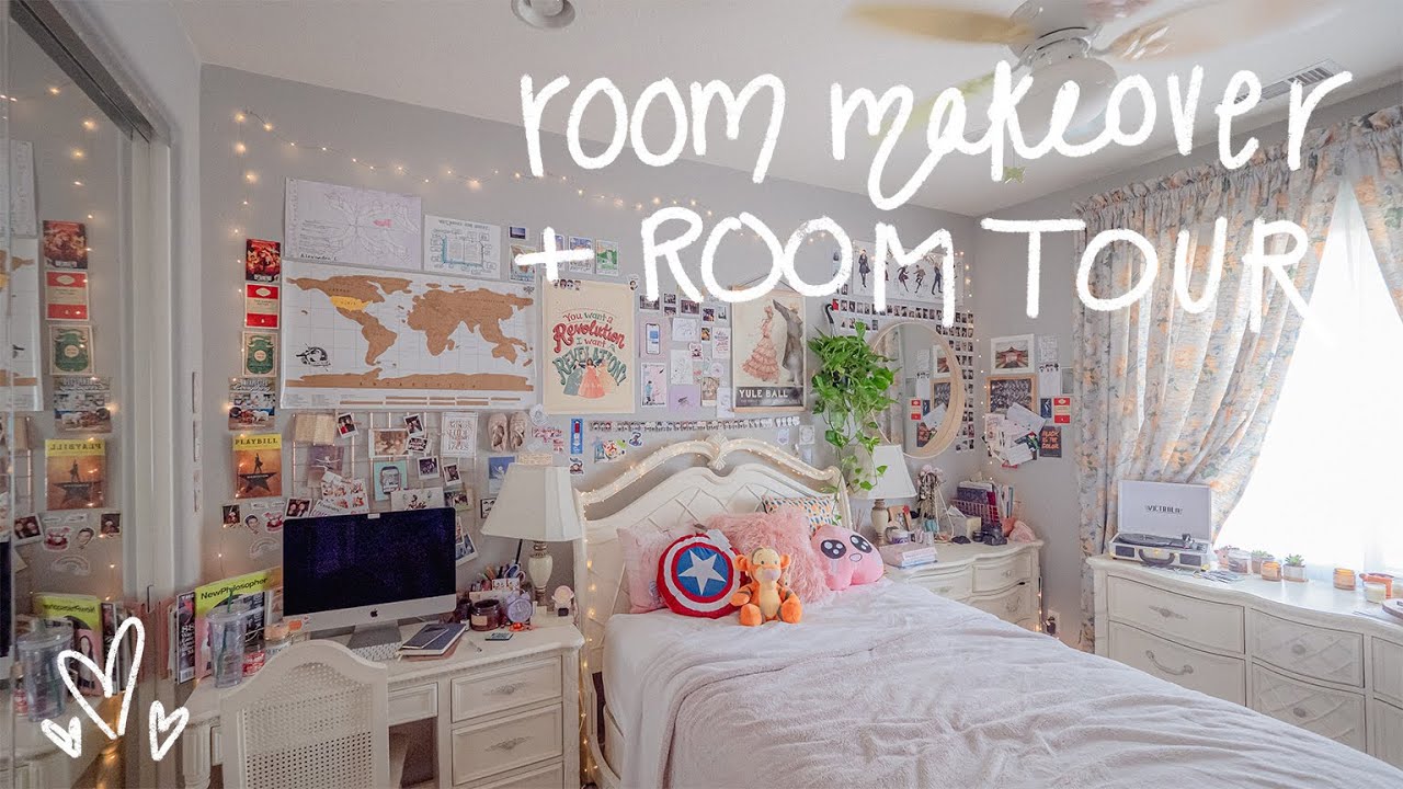 REVAMP MY ROOM + room tour - YouTube