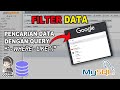 Membuat Query Pencarian Data (Filter Data) dengan Perintah Where Like % di MySQL | SQL Tutorial