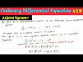 Adjoint System| Fundamental matrix| Ordinary Differential Equation MSc Math