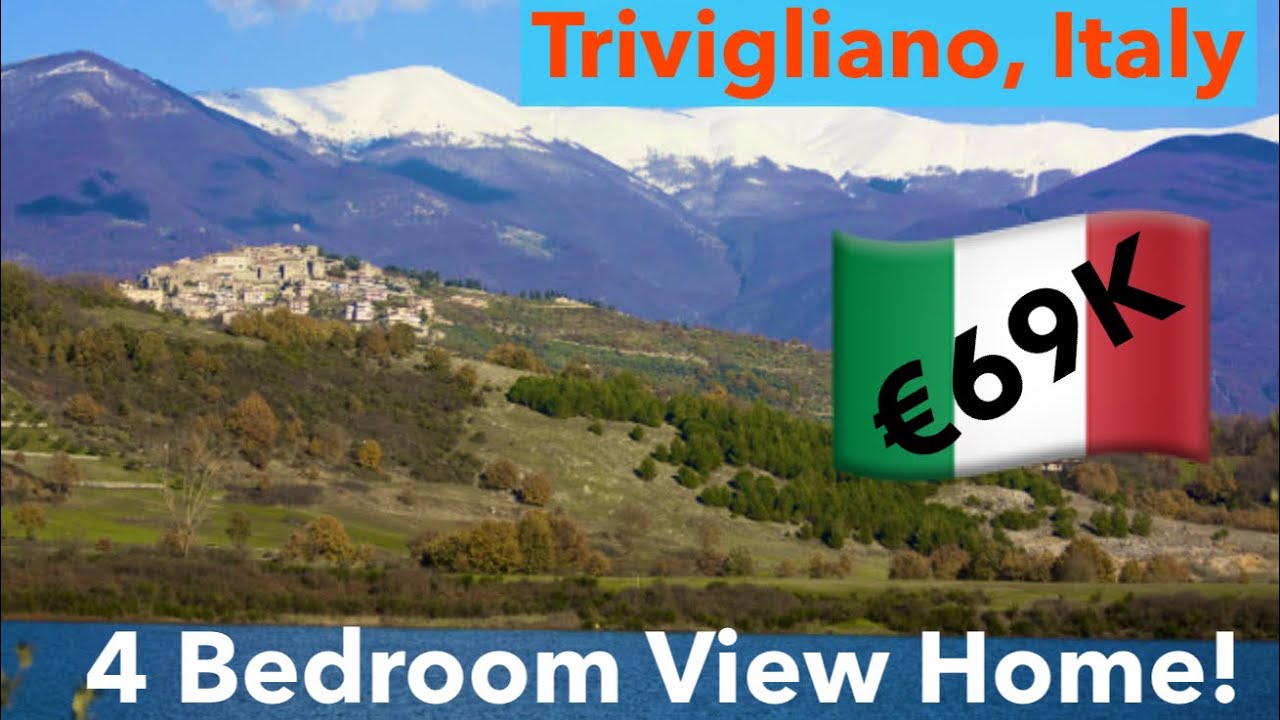 Gorgeous 4 Bedroom View Home in Trivigliano for €69,000! Move In Ready - Could be Incredible! ✨🇮🇹