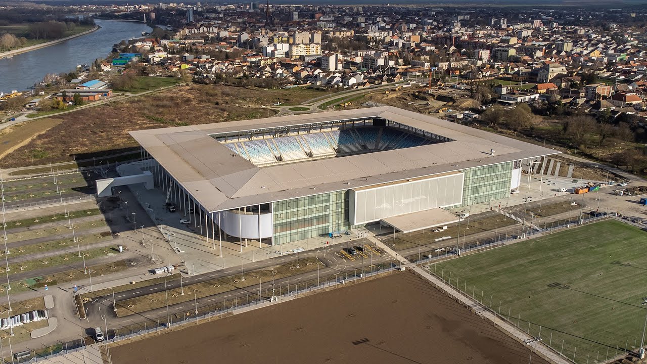 Osijek otvorio vrata prekrasnog doma na Pampasu. Ovako izgleda najljepši hrvatski stadion