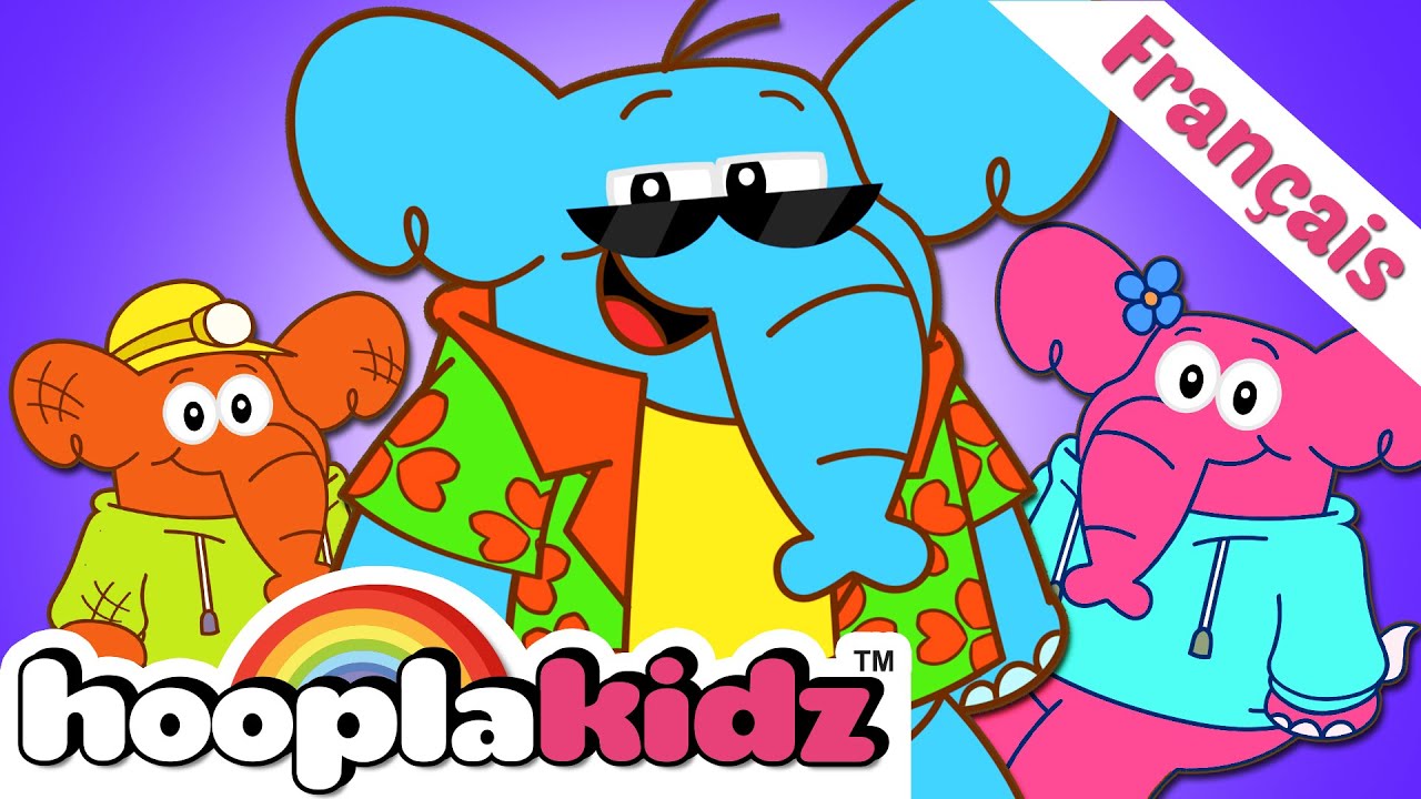 Un éléphant se balançait Comptines Pour Les Enfants HooplaKidz Français YouTube