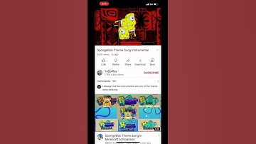SpongeBob SquarePants theme song no lyrics￼
