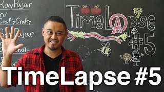 Chalk Time Lapse Compilation #5 + Shoutouts!!