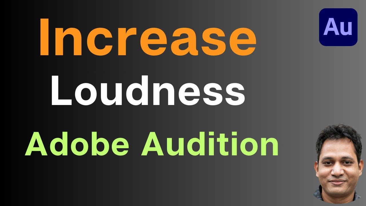 Increase loudness in Adobe Audition - YouTube