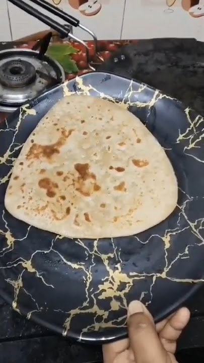 teen Kone ka paratha😋👌👍