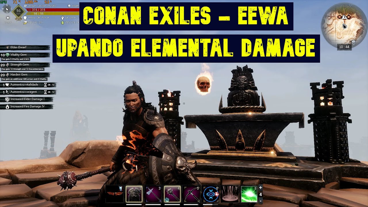 Eewa Conan Exiles - EEWA - Upando Elemental Damage - YouTube