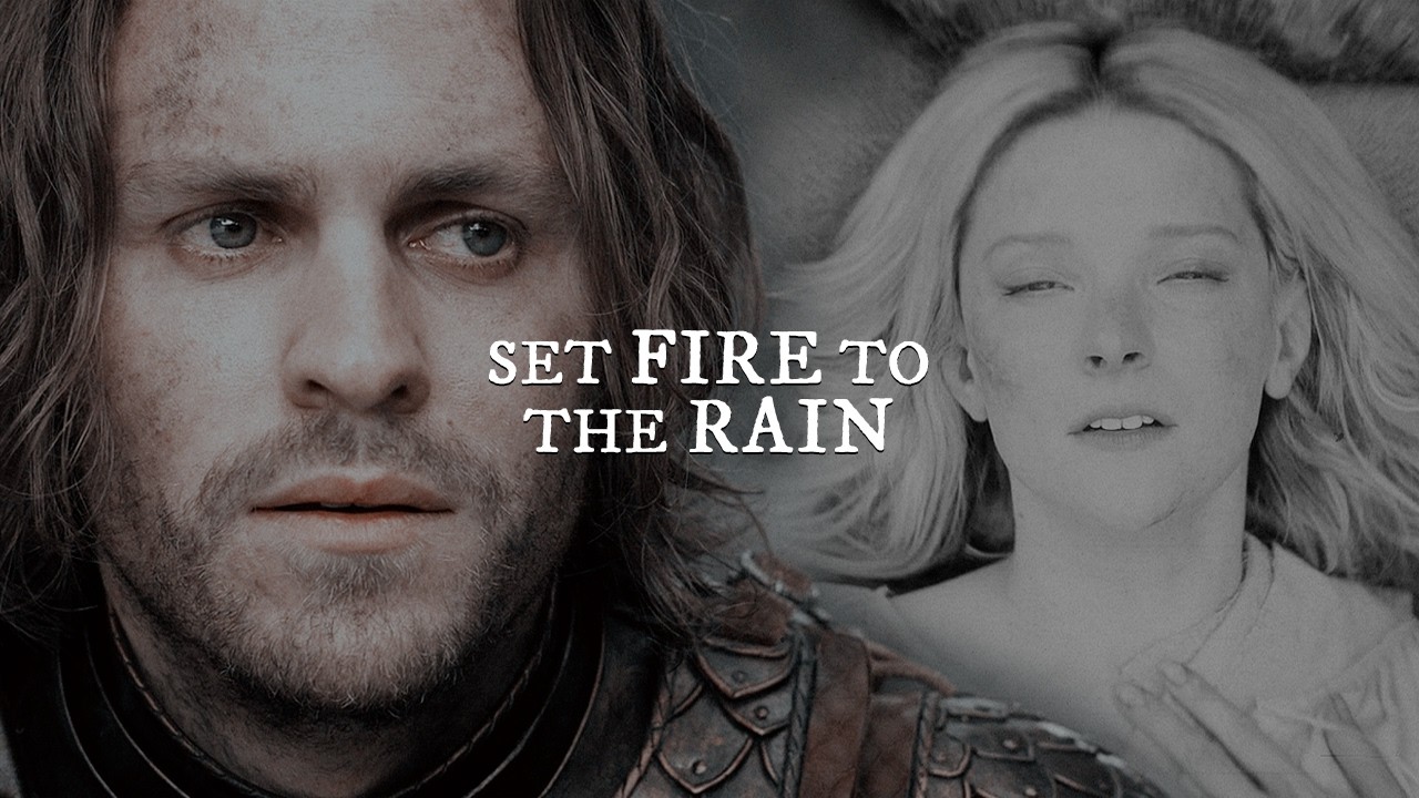 • galadriel & sauron | set fire to the rain