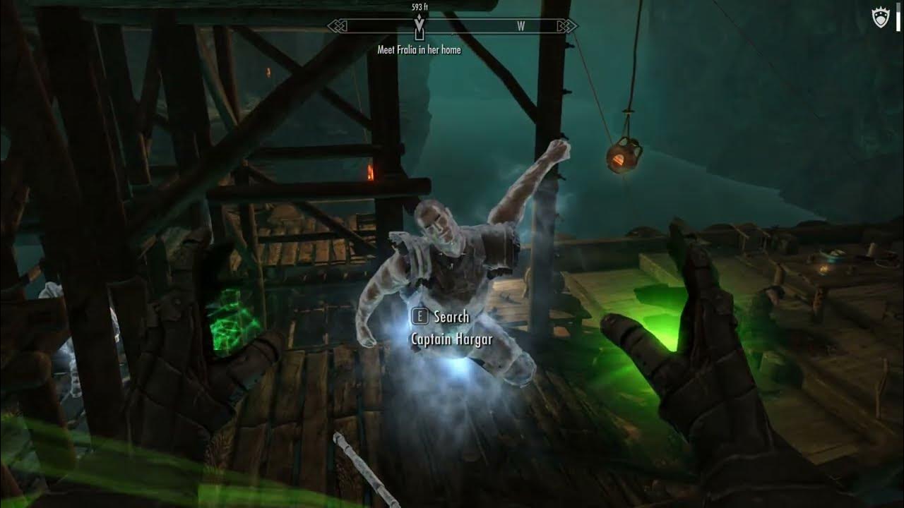 Skyrim(modded) Lights Out(Travel to Broken Oar Grotto) Quest