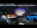 Driving a car from Puncak to Bekasi | 2025