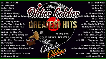 Oldies But Goldies The Song Of Yesteryears - Non Stop Medley Golden Oldies Love Songs Playlist