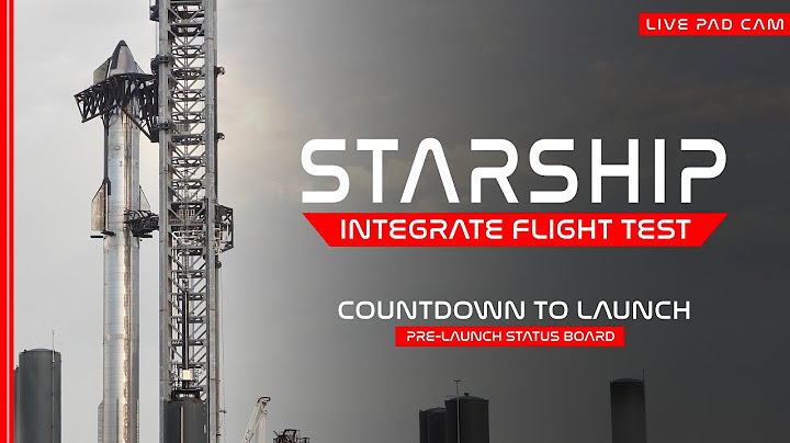 REPLAY! SpaceX Starship Flight Test