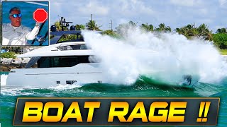 ANGRY CAPTAIN LOSES HIS COOL AT HAULOVER INLET | BOAT ZONE