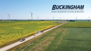 Michigan Wind Farm Transformer Delivery