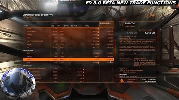 ED 3.0 Beta New Trade Data Functions
