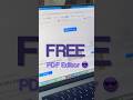 Top Free PDF Editor for 2024 📝