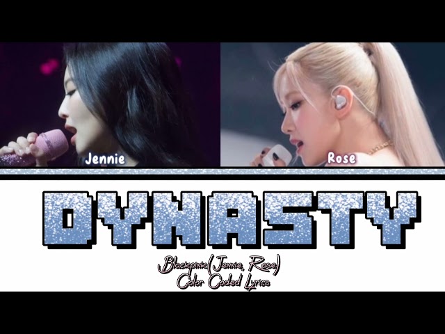 BLACKPINK {Jennie u0026 Rose} - Dynasty [Aİ COVER] (original by MIIA) class=
