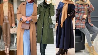 موضةخريف 2023/2024🌟ألبسةنسائيةالمحجبات شتويةغايةفي الاناقةmodest clothing/hijab style/modest fashion