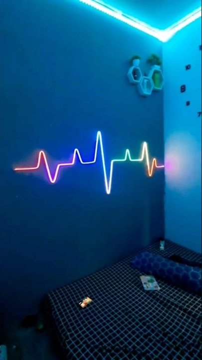 Pasang lampu neon flex running