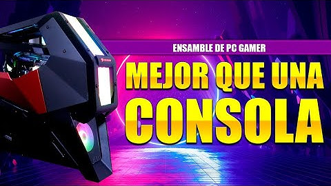 El ensamble de PC que hace temblar a las consolas Prepárate para una experiencia de juego épica