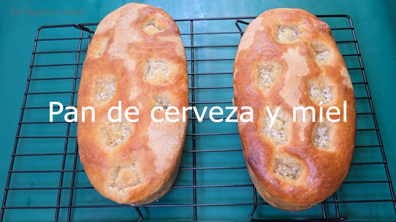 Хлеб с пивом и медом, нежный, мягкий и восхитительный.