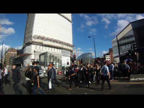 Cyclist jumps red