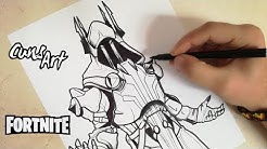 como dibujar al rey helado fortnite how to draw the ice king duration 10 03 - dibujos para colorear de fortnite temporada 8 skins