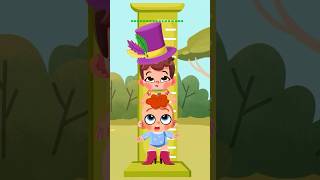 I Want to Be Tall! 📏😄 Funny Kids Growth Game | Comy Zomy #shorts