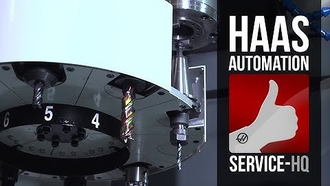 Tool Changer Recovery; Haas Umbrella/Carousel-Style Tool Changer - Haas Automation Service Video