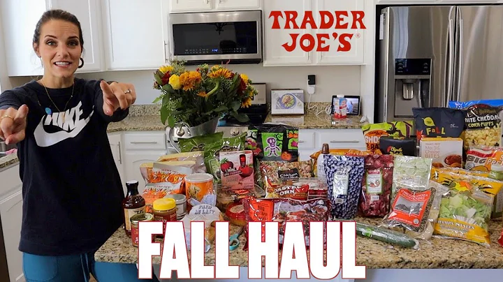 TRADER JOES EPIC FALL HAUL | SEASONAL FAVORITES AT TRADER JOES | FALL GROCERY HAUL