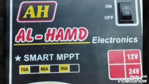 Al Hamd MPPT Soler Charge Controller All Model Pic