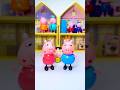 Satisfying with Unboxing &amp; Review Peppa Pig Set #asmr #unboxing #peppapig #toyhouse
