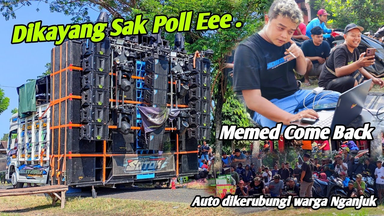 Pelampiasan‼️Memed kembali Joki Brewog,,cek sound pagi